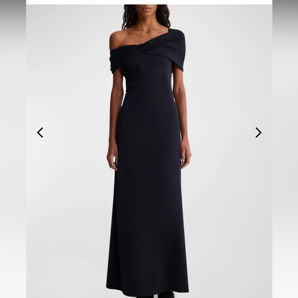 Rohe Asymmetrical Off Shoulder Dress